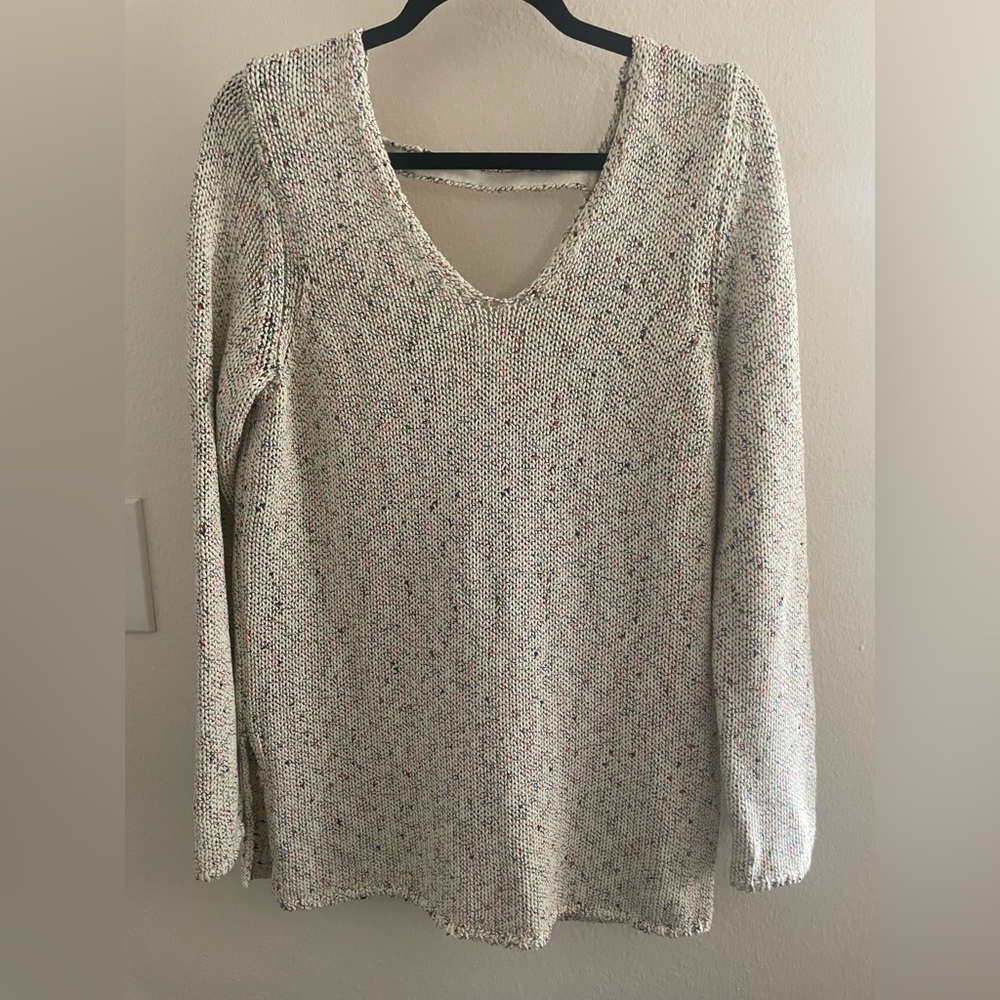 Women's Etcetera Cream Knit Sweater